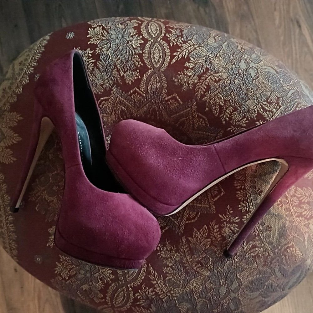 GIUSEPPE ZANOTTI DESIGN stiletto Platform High Heel Womens Shoes 8 NEW